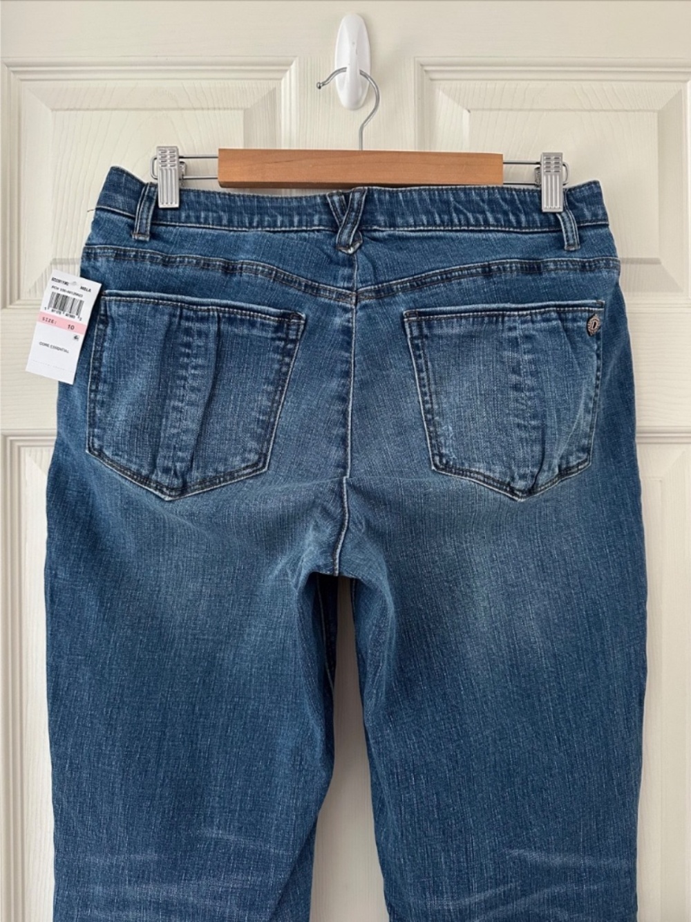Democracy Ab Solution Girlfriend Jeans Blue Denim Women’s Size 10 - Picture 8 of 13